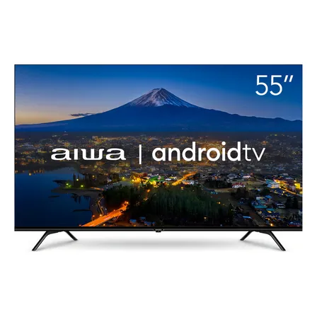 Smart Tv Aiwa 55 Android 4k Borda Ultrafina Dolby Vision&atmos Aws-tv-55-bl-01-a