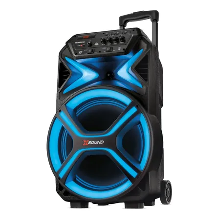 Caixa Amplificada Cm-550-l 550w Rms Preta Mondial Bivolt Preto 127/220v